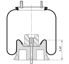 42.88.777.90797 - Körük Komple Plastik Piston W013589921