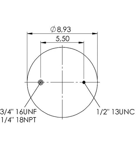 Körük Komple Plastik Piston W013589921 - 42.88.777.90797