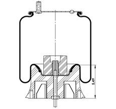 42.88.777.90798 - Körük Komple Plastik Piston W013589936