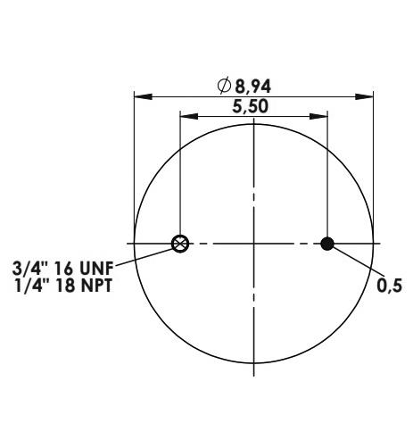 Körük Komple Plastik Piston W013589936 - 42.88.777.90798