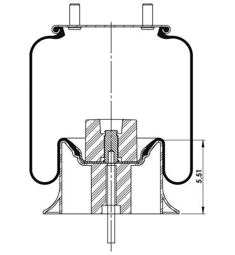 Körük Komple Plastik Piston W013589974 - 42.88.777.90799