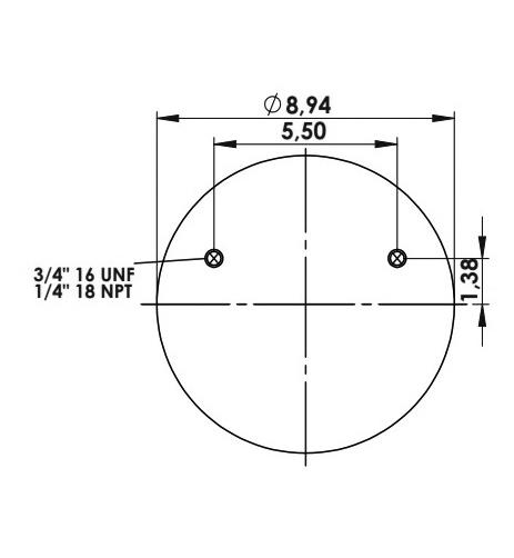 Körük Komple Plastik Piston W013589974 - 42.88.777.90799