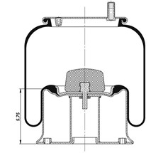 42.88.777.90800 - Körük Komple Metal Piston 1R12-642