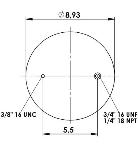 Körük Komple Metal Piston 1R12-642 - 42.88.777.90800