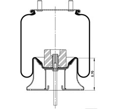 42.88.777.90805 - Körük Komple Metal Piston W013589974