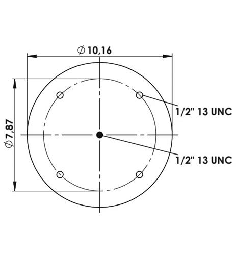 Körük Komple Metal Piston W013589974 - 42.88.777.90805