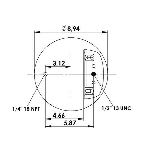 Körük Komple Plastik Piston W013589663 - 42.88.777.90807