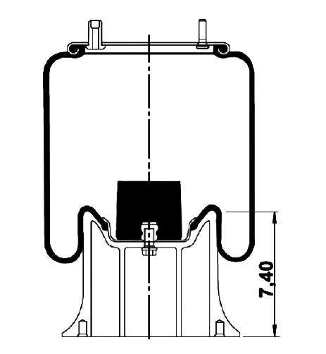 Körük Komple Plastik Piston W013589241 - 42.88.777.90809