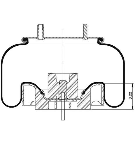 Körük Komple Plastik Piston W013588729 - 42.88.777.90810