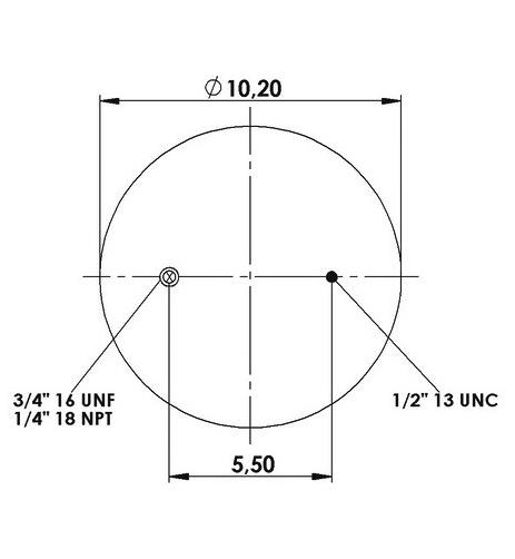 Körük Komple Plastik Piston W013588729 - 42.88.777.90810