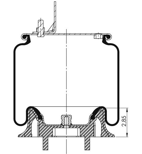 Körük Komple Plastik Piston W013589616 - 42.88.777.90811