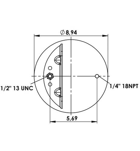 Körük Komple Plastik Piston W013589616 - 42.88.777.90811