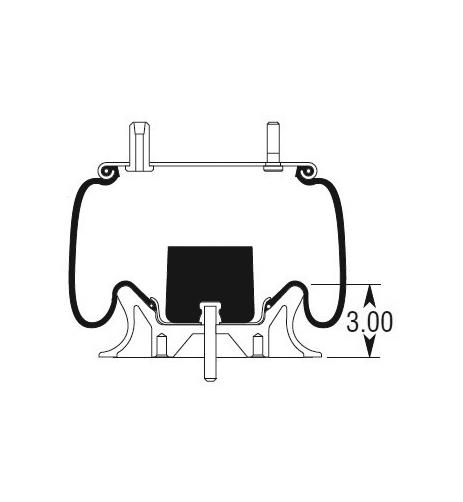 Körük Komple Plastik Piston W013589459 - 42.88.777.90812