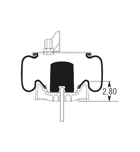 Körük Komple Plastik Piston W013589625 - 42.88.777.90814