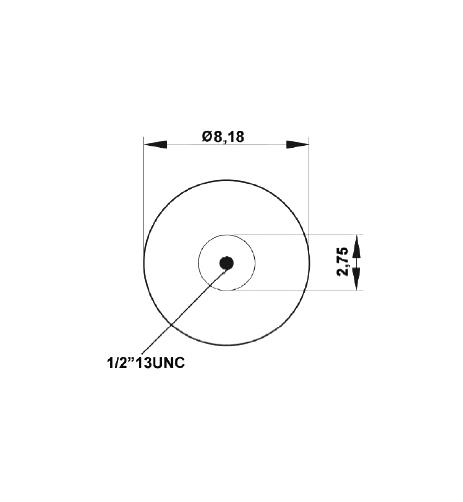 Körük Komple Plastik Piston W013589625 - 42.88.777.90814