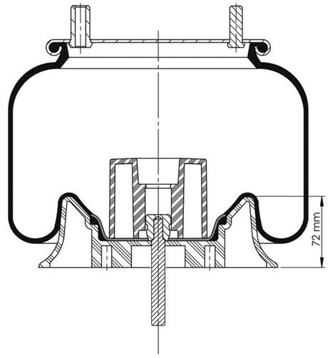 Körük Komple Plastik Piston W013588971 - 42.88.777.90815