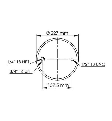 Körük Komple Plastik Piston W013588971 - 42.88.777.90815