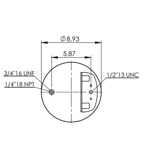 Körük Komple Plastik Piston W013589504 - 42.88.777.90819