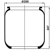 15.88.777.90832 - Körük Roll 879N