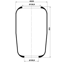 15.88.777.90844 - Körük Roll 1SC260-30