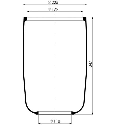 Körük Roll F-25 - 30.88.777.90851