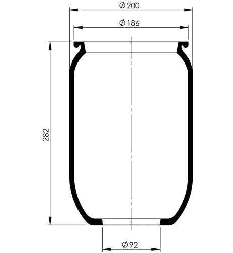 Körük Roll 1T252-2 - 42.88.777.90878