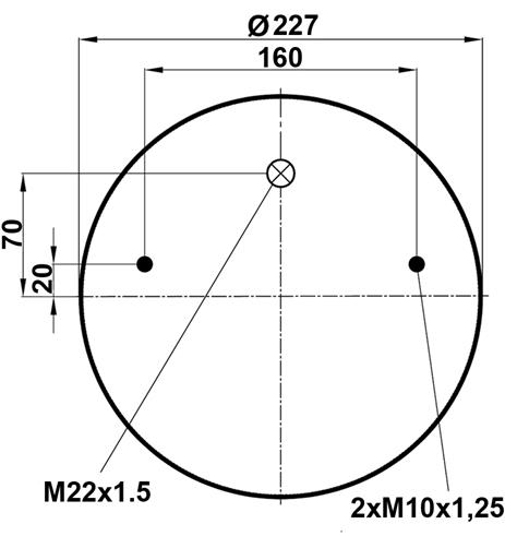 Körük Pistonsuz D13b06/10 - 45.88.777.90895