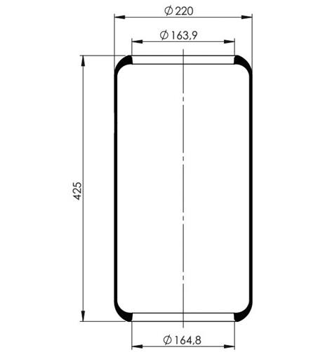 Körük Roll W010950545 - 45.88.777.90897