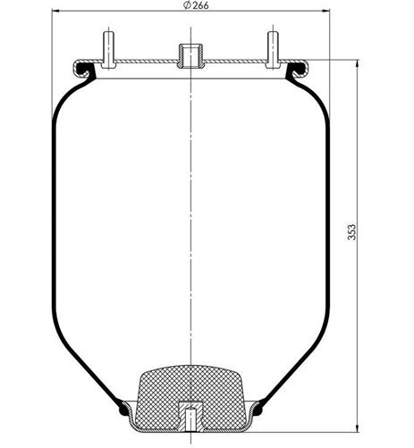 Körük Pistonsuz V1dk23f-1 - 84.88.777.90900