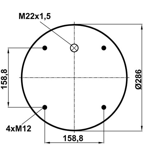 Körük Pistonsuz 342616-s - 45.88.777.90902