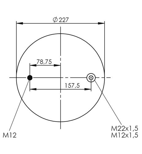 Körük Pistonsuz 1T240-19 - 31.88.777.90912