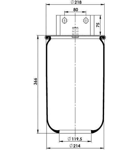 Körük Pistonsuz Trs-220 Scn - 45.88.777.90929