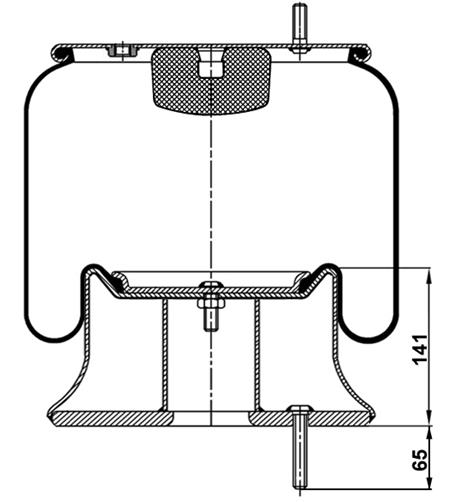 Körük Komple Metal Piston W01m588772 - 45.88.777.90953