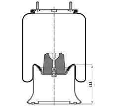 45.88.777.90957 - Körük Komple Metal Piston D13b06/10