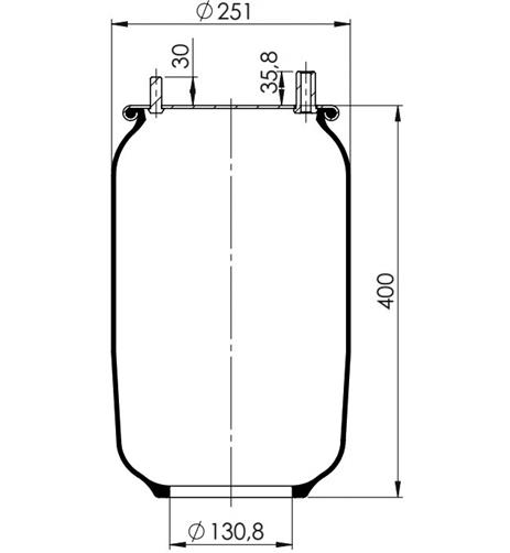 Körük Pistonsuz Trl250lh - 45.88.777.90959