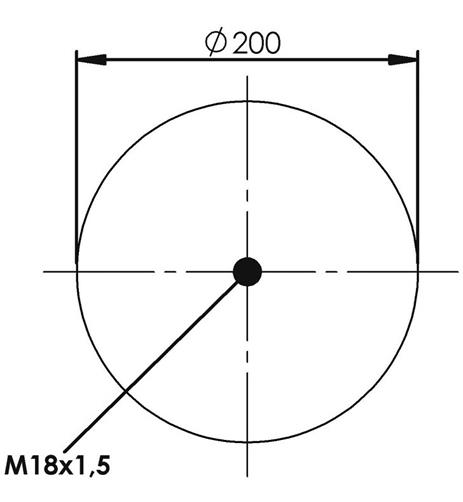 Körük Komple Metal Piston 1415Np02 - 11.88.777.90967