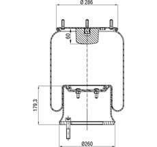 92.88.777.90968 - Air Spring With Metal Piston W01m588794