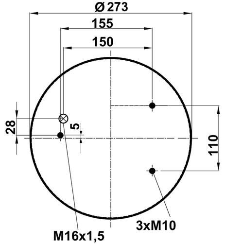 Körük Komple Plastik Piston 836Mk1 - 14.88.777.90970