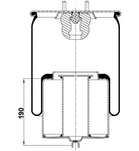 Körük Komple Metal Piston 54770M - 12.88.777.90975