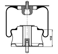 84.88.777.90976 - Körük Komple Metal Piston 769Mb