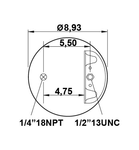 Körük Komple Metal Piston W013589296 - 15.88.777.90977