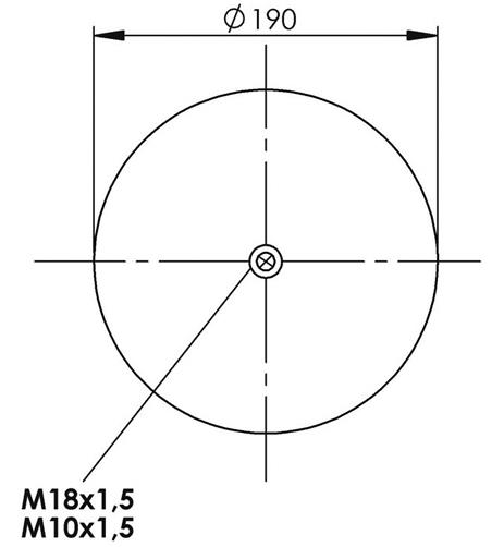 Körük Komple Metal Piston 817Mb - 31.88.777.90979