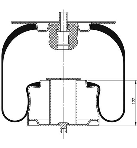 Körük Komple Metal Piston 1924N1P05 - 84.88.777.90981