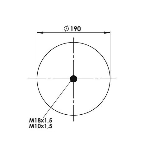 Körük Komple Metal Piston 1924N1P05 - 84.88.777.90981