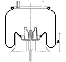 18.88.777.90982 - Körük Komple Metal Piston V1dk27b-1