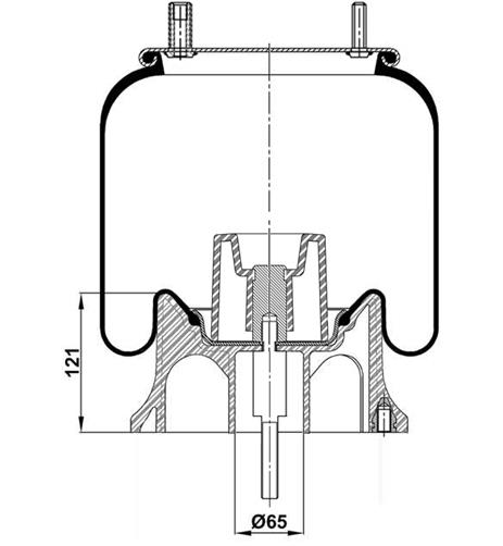 Körük Komple Plastik Piston V1dk27b-2 - 18.88.777.90985