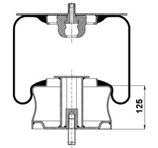 30.88.777.90991 - Körük Komple Metal Piston 782Mb-3