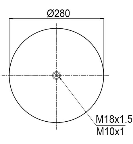 Körük Komple Metal Piston 782Mb-3 - 30.88.777.90991