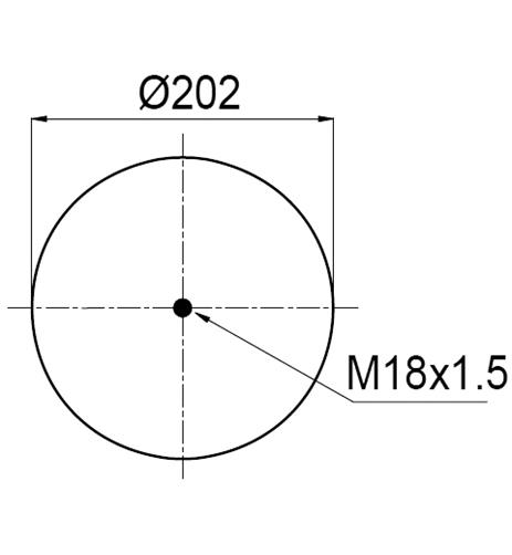 Körük Komple Metal Piston 782Mb-3 - 30.88.777.90991