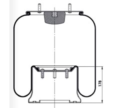 45.88.777.90992 - Körük Komple Metal Piston 1R14-746